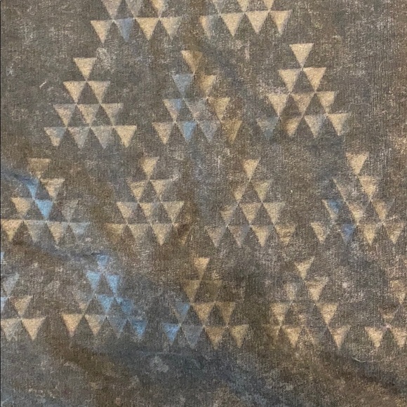 Geometric Acid-Washed Sweatshirt - Picture 2 of 4